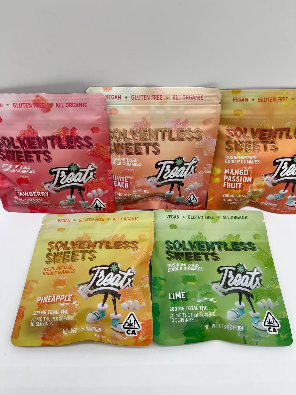 TREATZ solventless rosin gummies